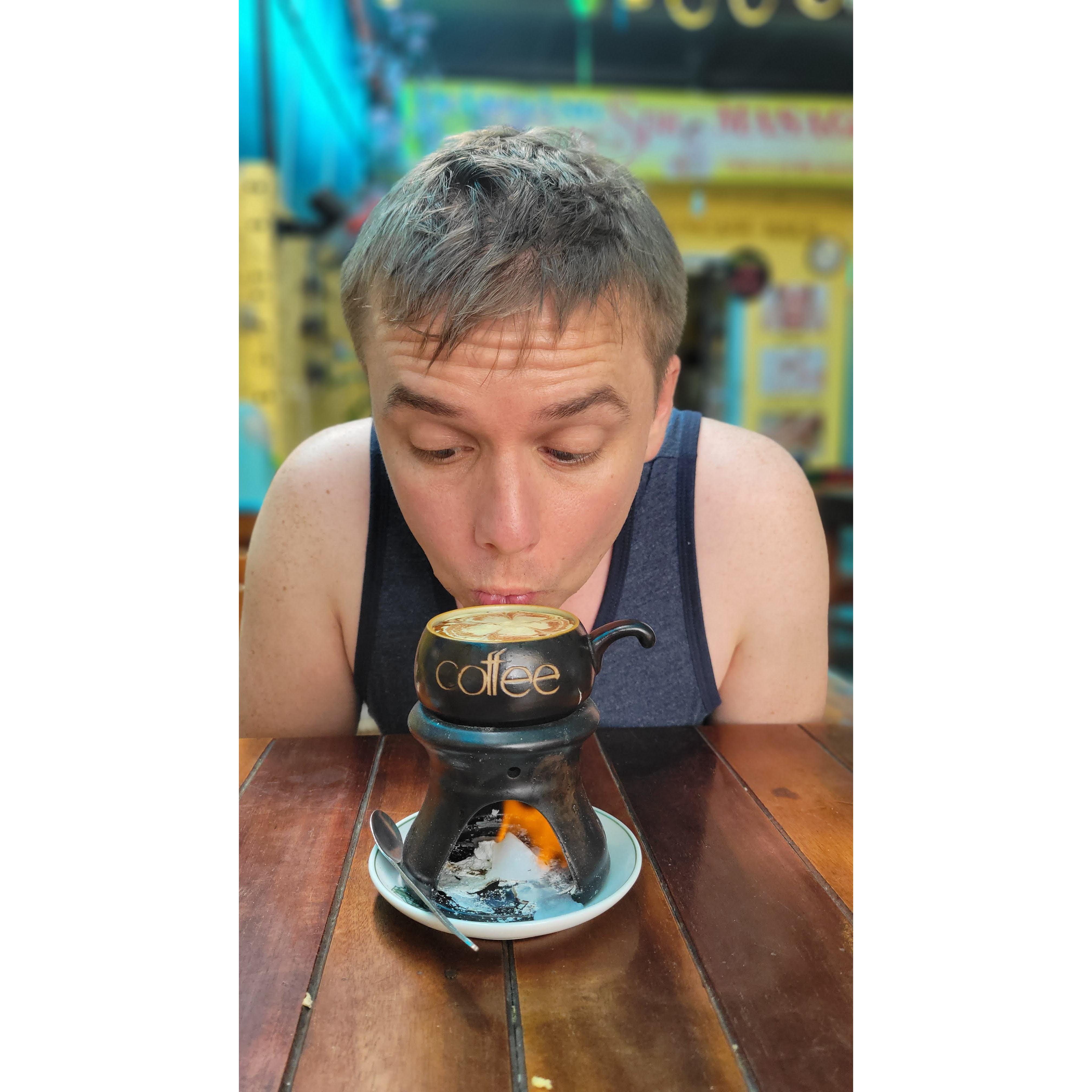 Egg Coffee in Vietnam