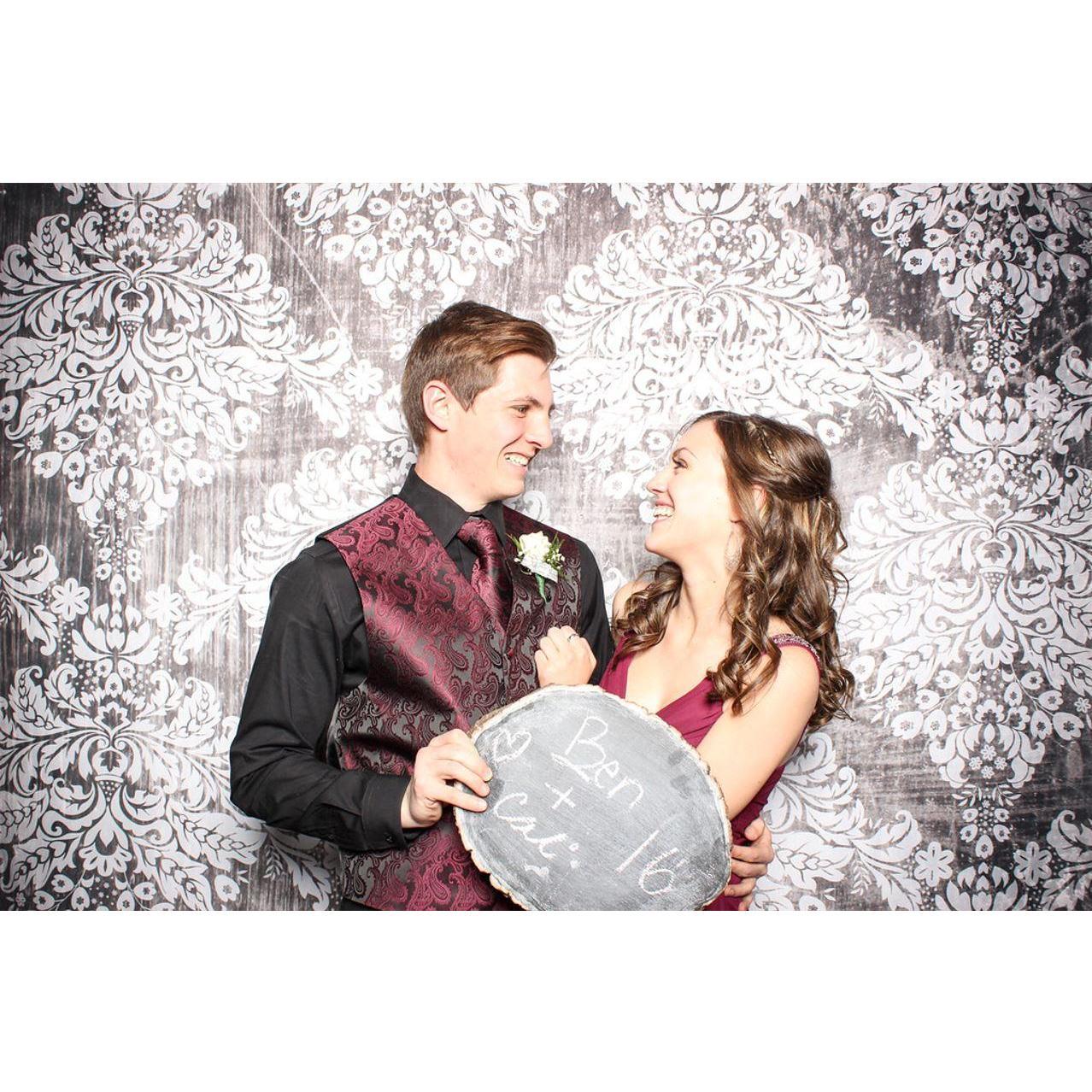 Our high school senior prom.