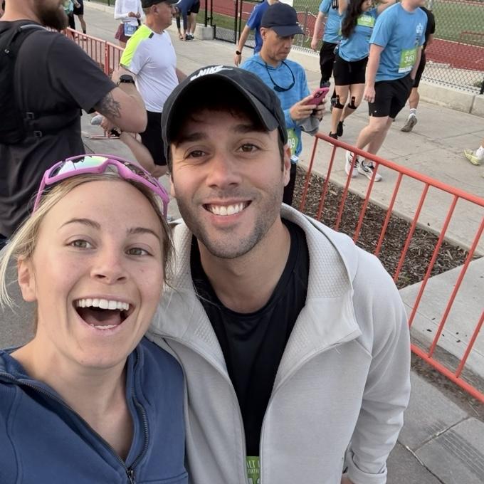 Before our first Half Marathon - 2025