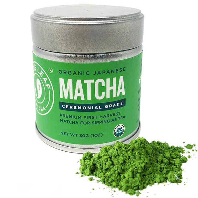 Jade Leaf Matcha Green Tea Powder - USDA Organic - Ceremonial Grade (For Sipping as Tea) - Authentic Japanese Origin - Antioxidants, Energy, 1 Ounce