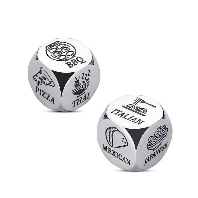 Anniversary Date Night Gifts for Him Her Boyfriend Girlfriend Husband Wife Birthday Couple Gift Dinner Food Decider Dice for Men Women Funny Engagement Wedding Valentines Day Gift Ideas