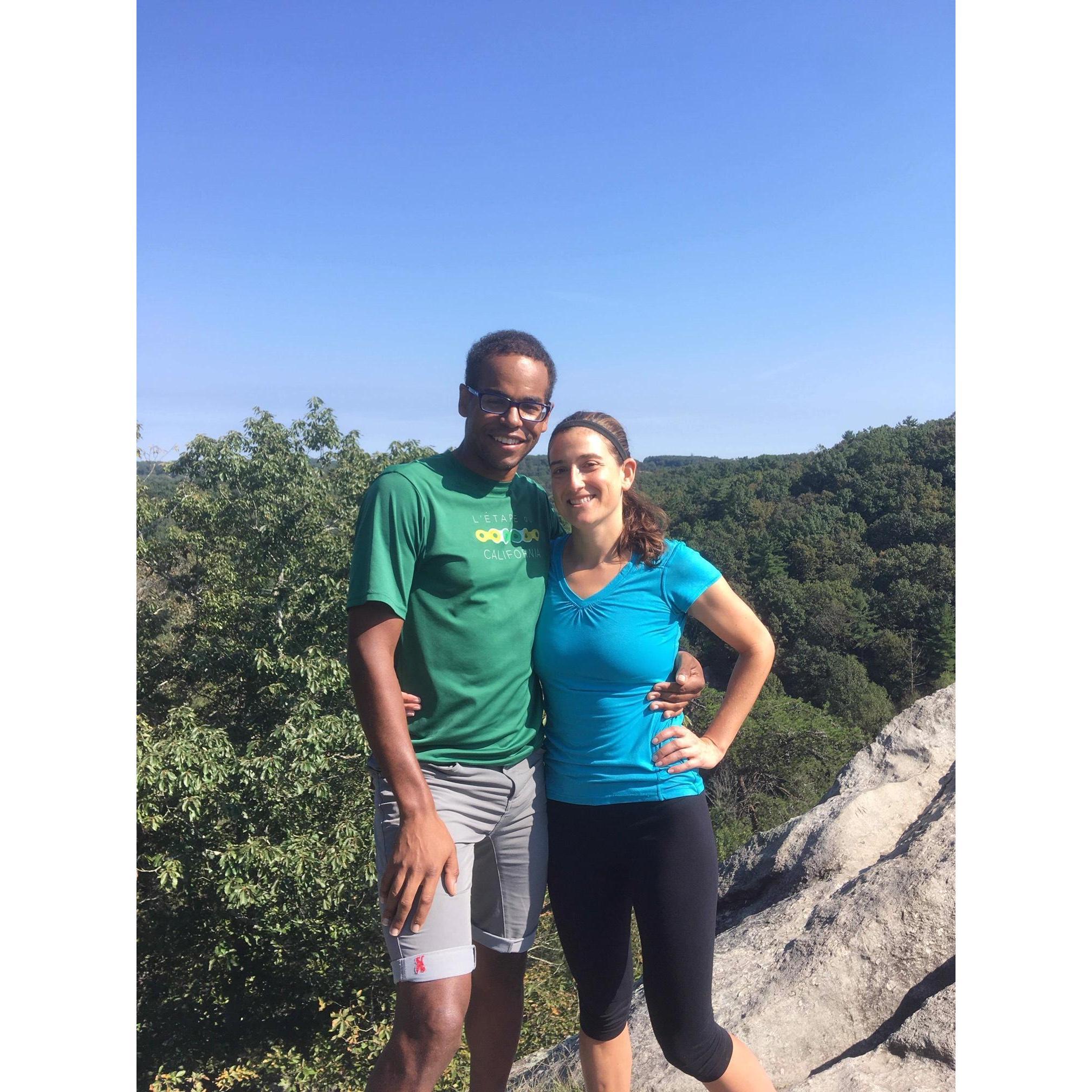 King and Queen's Seat in Rock State Park