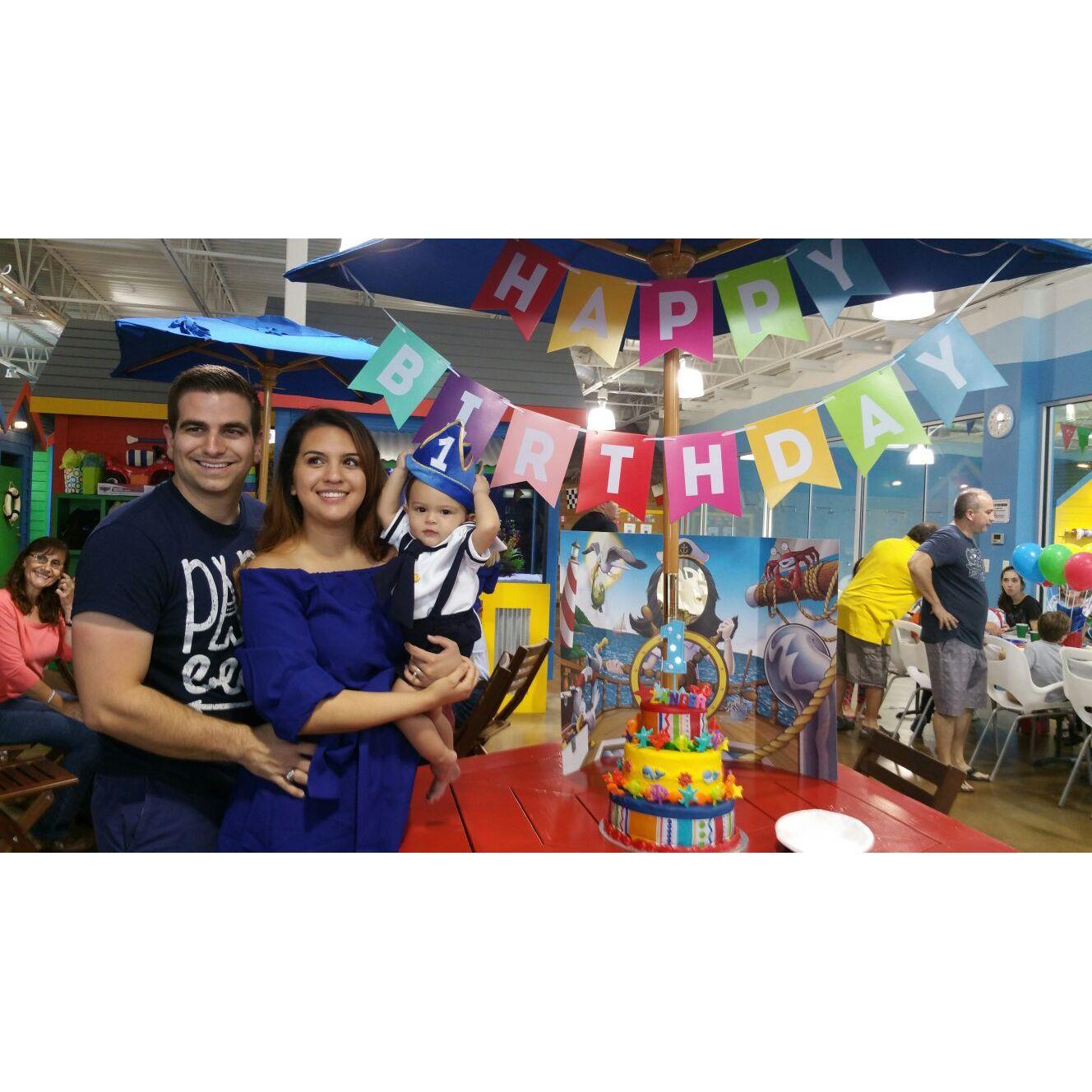 Zander's 1st bday party!