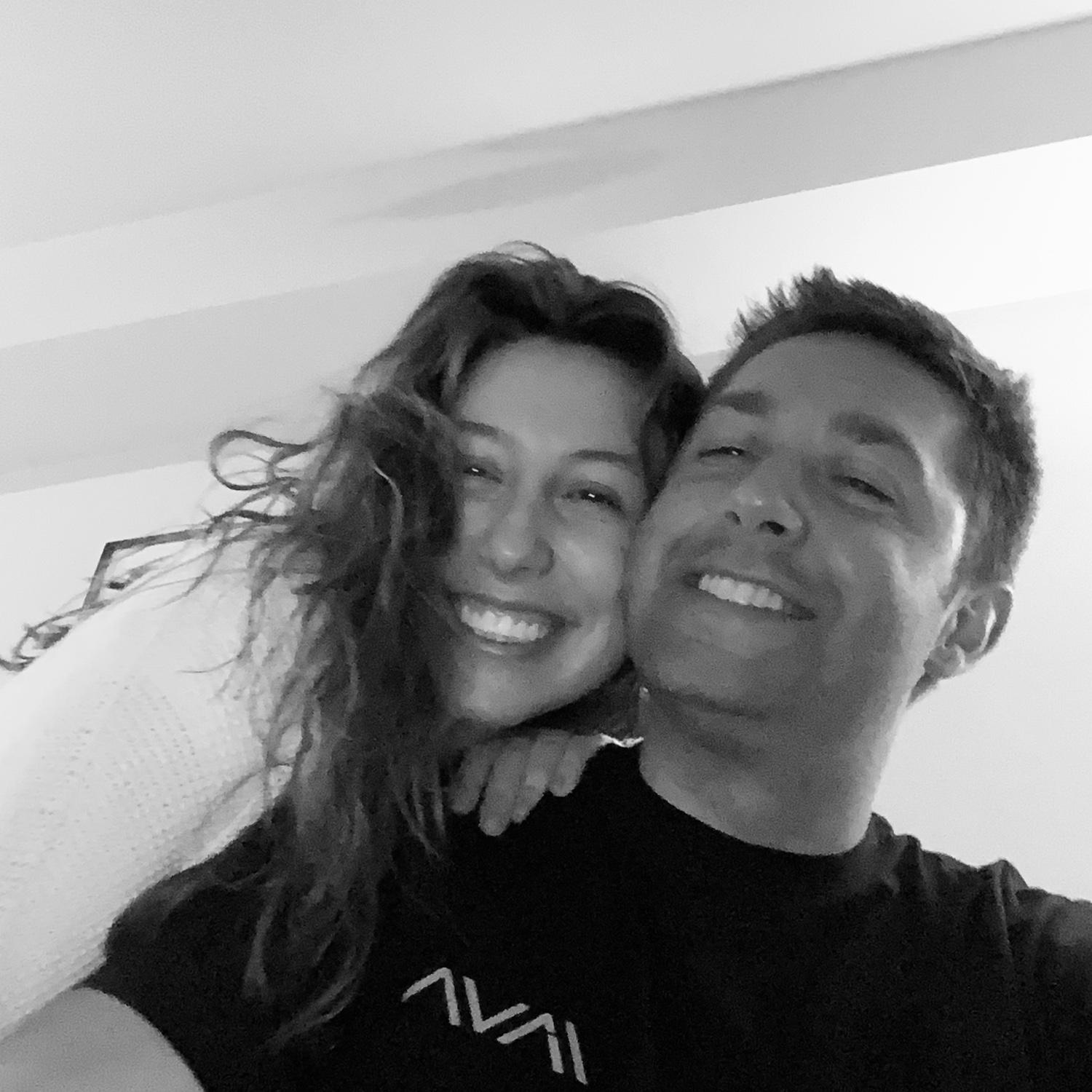 This is right after we booked our first vacation together. 4 months in & our travel bug just started.