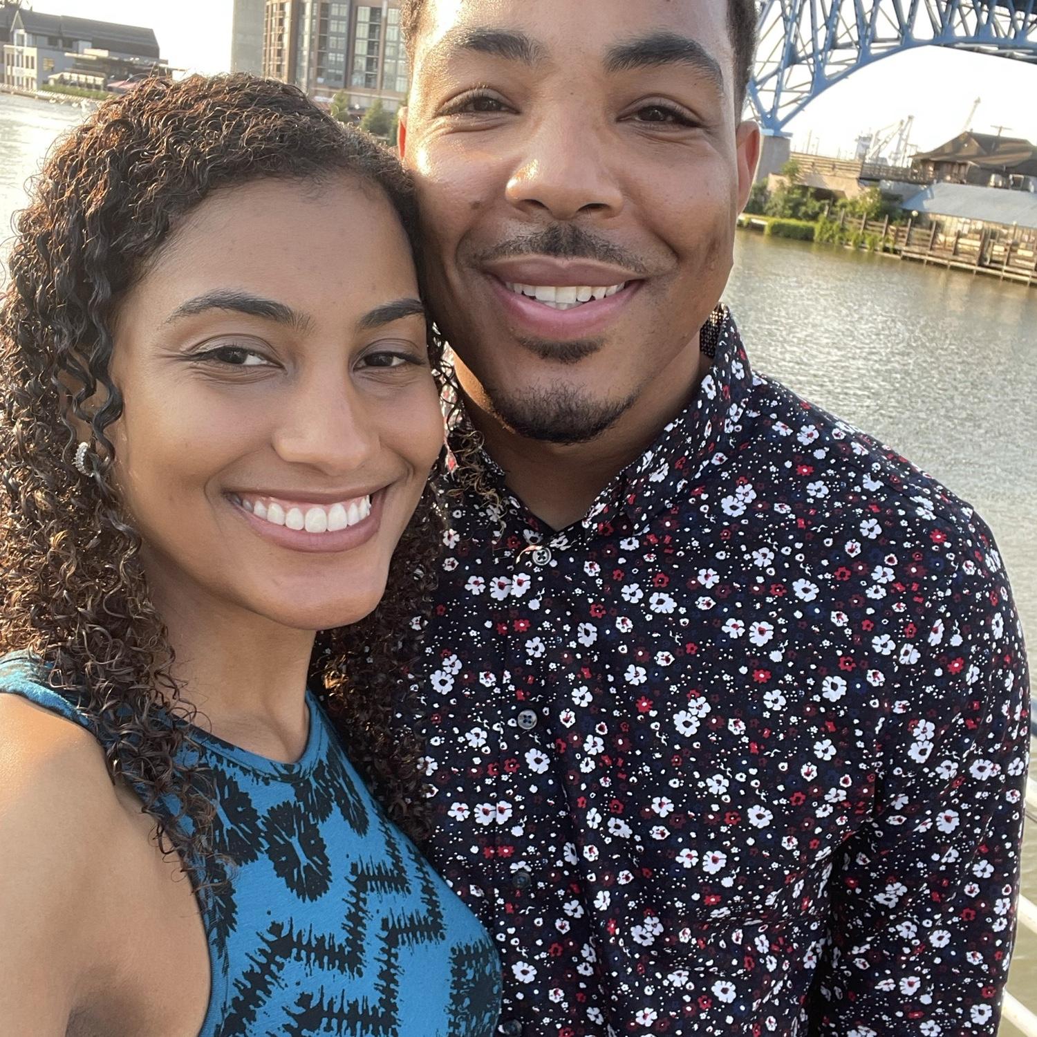 Our first photo together!