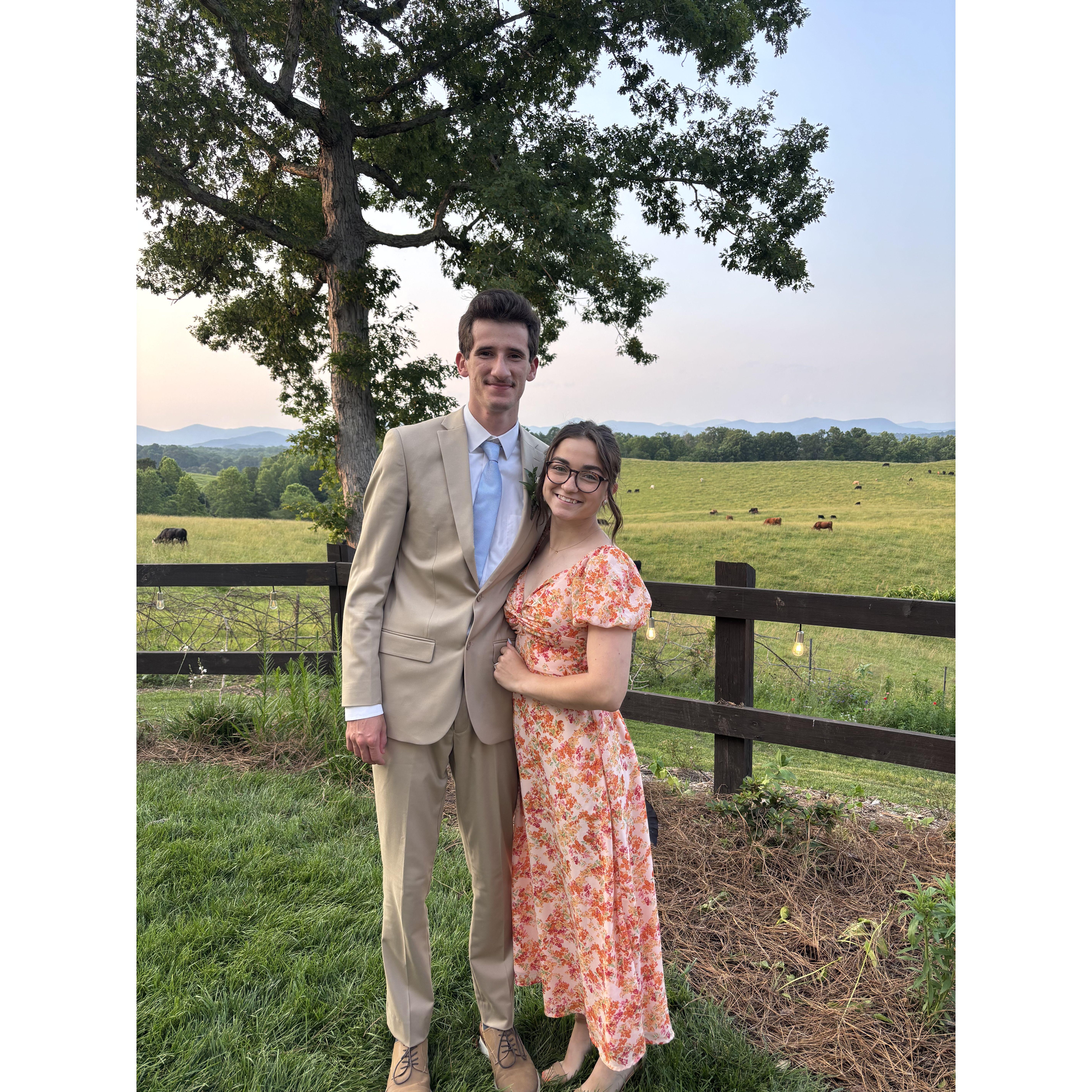 Celebrating Friends getting married!