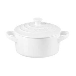 Mini Round Cocotte (white)