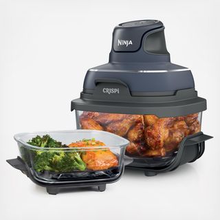 Crispi 4-in-1 Portable Glass Air Fryer