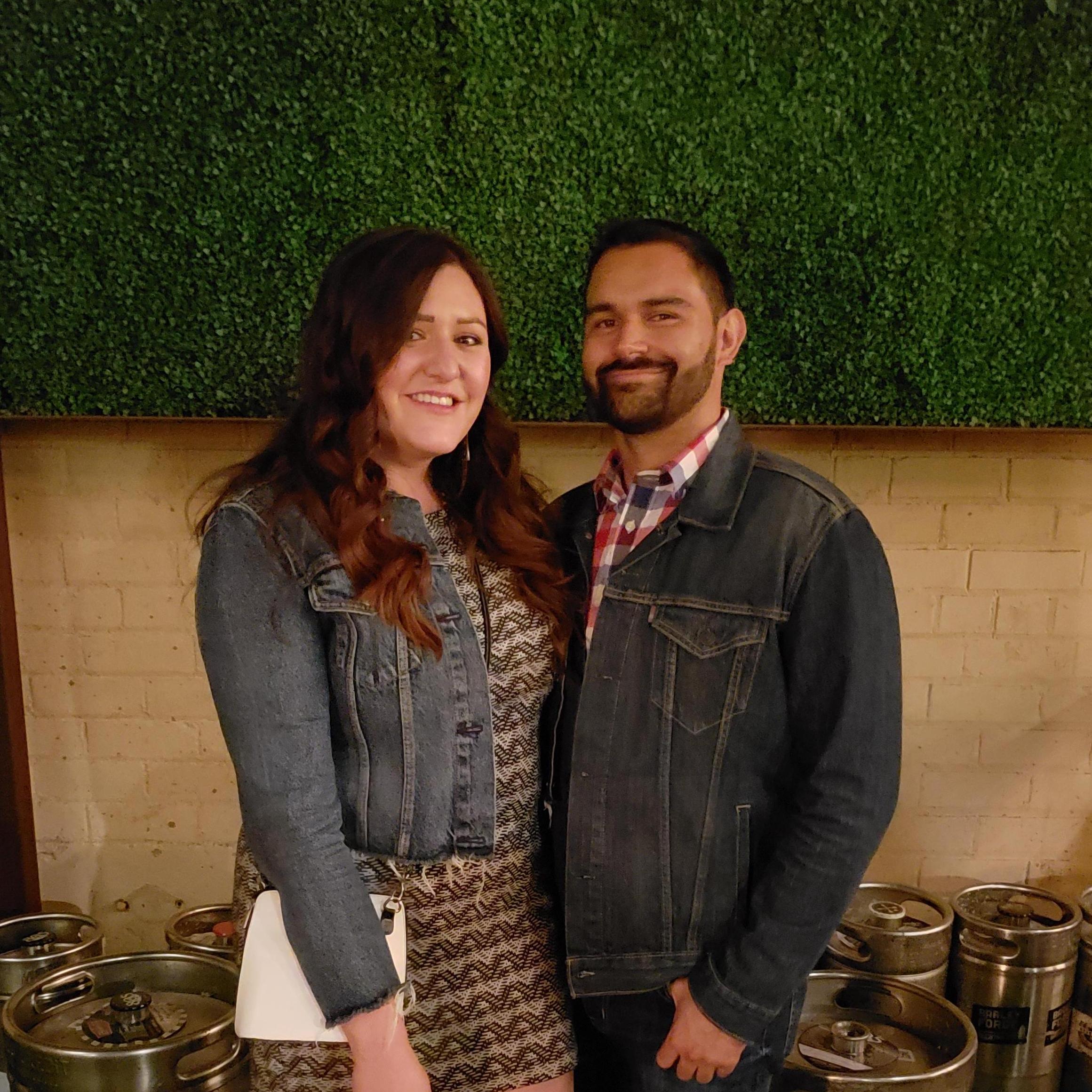 This was taken while out celebrating our niece, Yasmeen's Birthday!