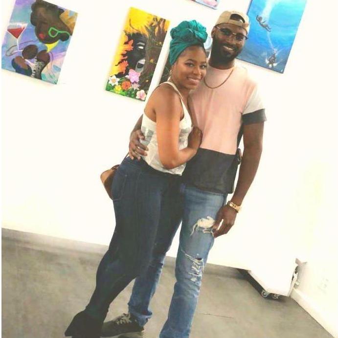 Supporting our girl Tauri's art exhibit in Brooklyn.