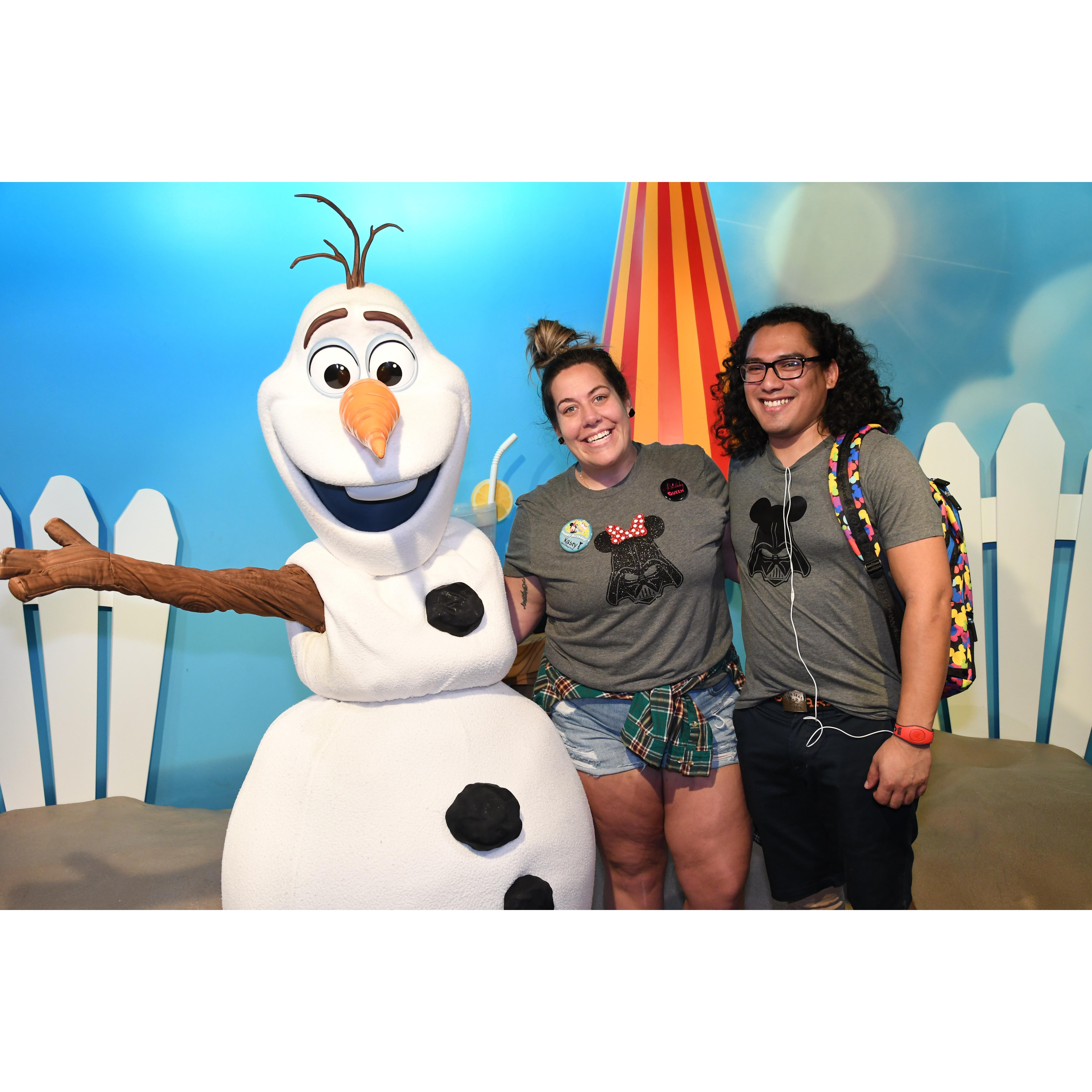 Greg and I's first trip to Disney!