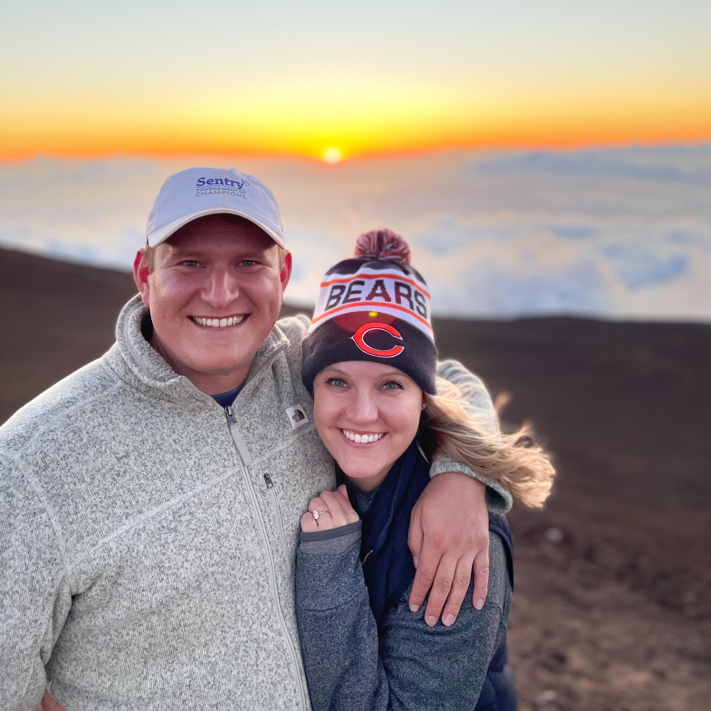 Sunset at Haleakala Summit!