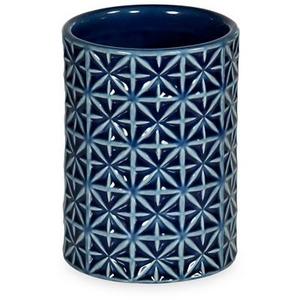 Glazed Geo Tumbler Blue - Threshold™