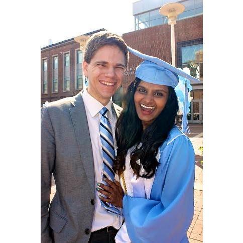 When Anita graduated from UNC!