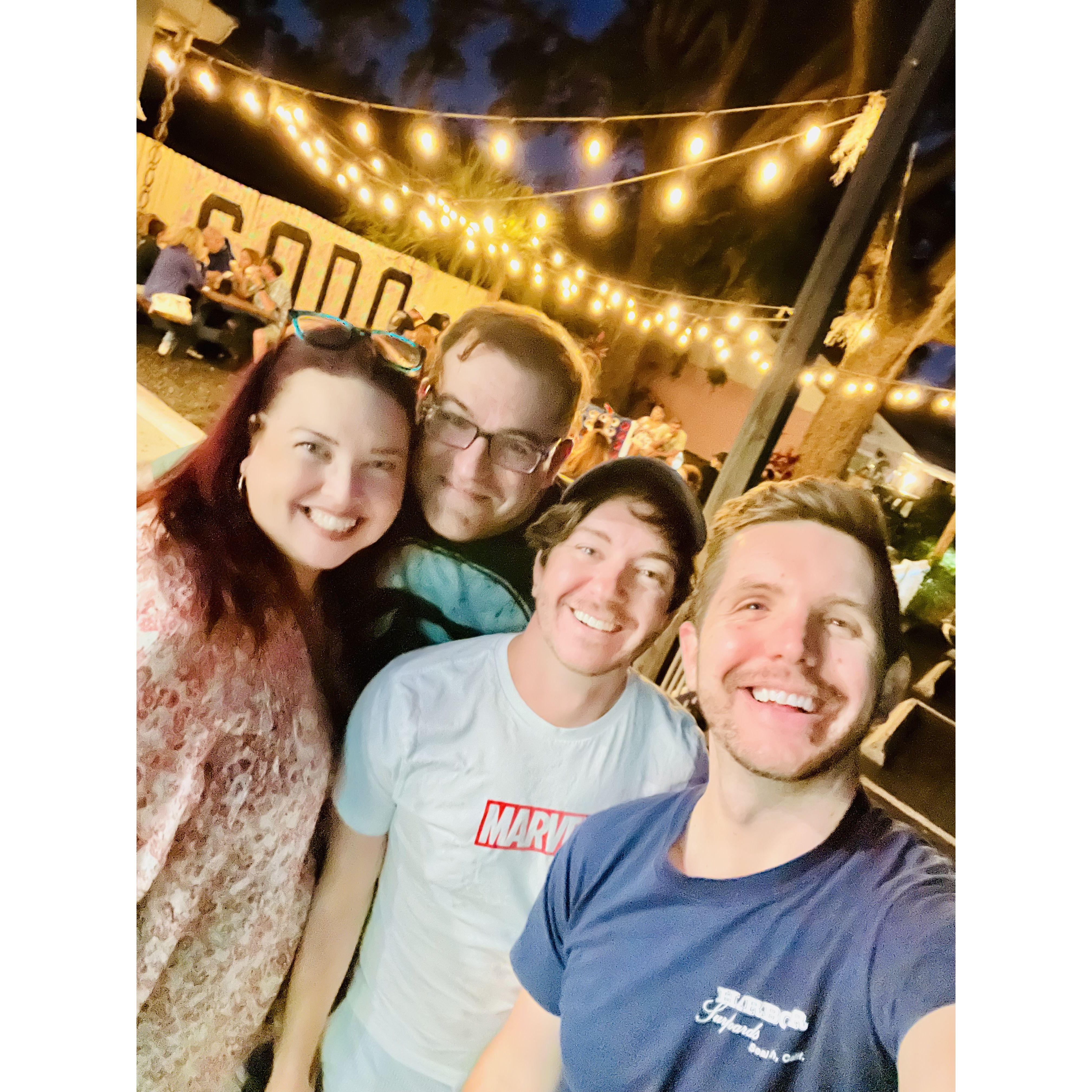 Double date night with our friends Colton and Tyler!