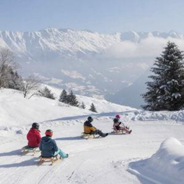Tobogganing in Austria