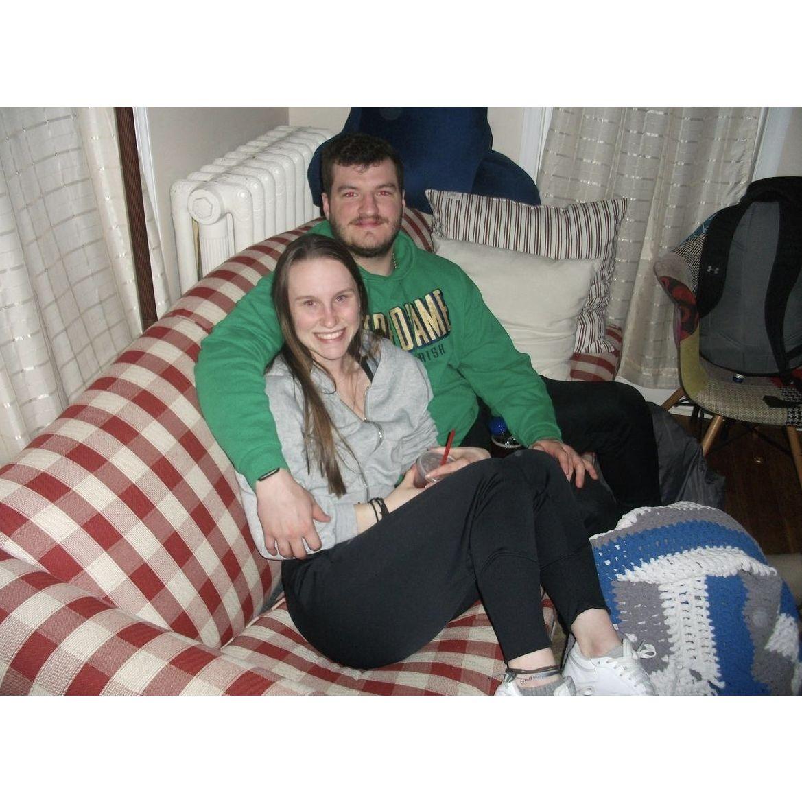 Many Saturday nights spent together <3