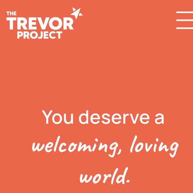 Donate to the Trevor Project