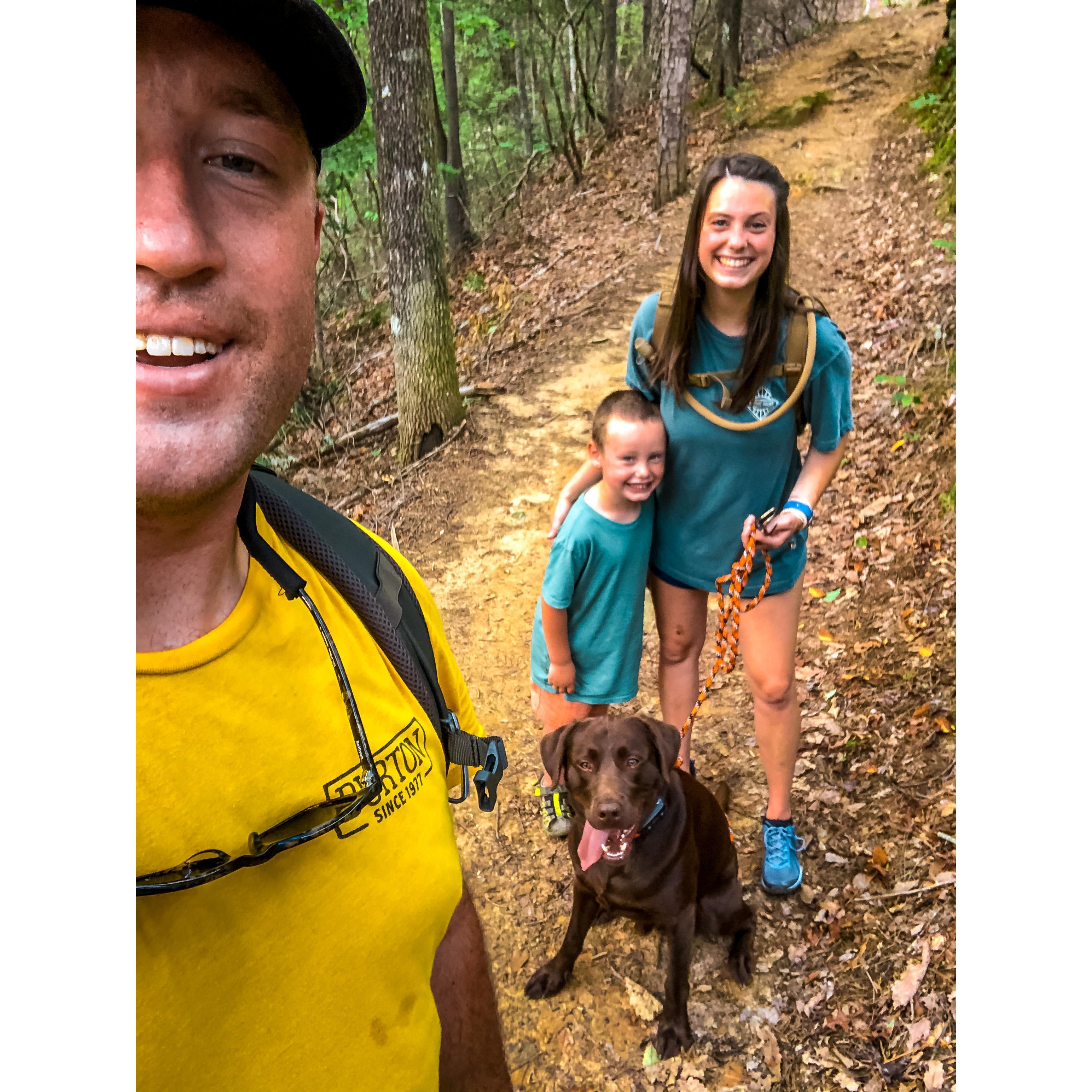 Our first family hike!