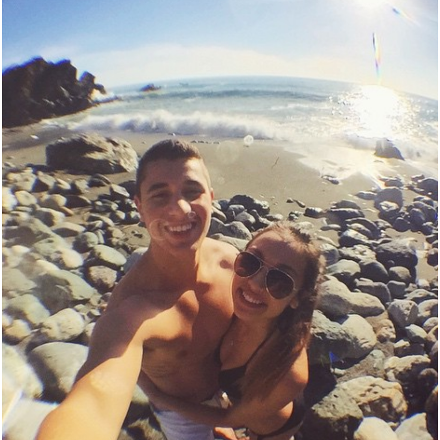 Camping in Big Sur during a Valentines Day