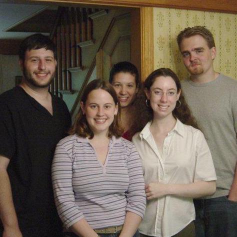 Adam, Ang, Sadie, Janet & Ross, circa 2003