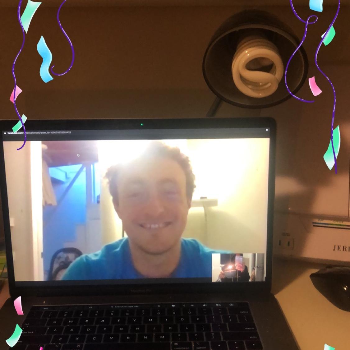 We had Facetime dates when we were long distance and during COVID!