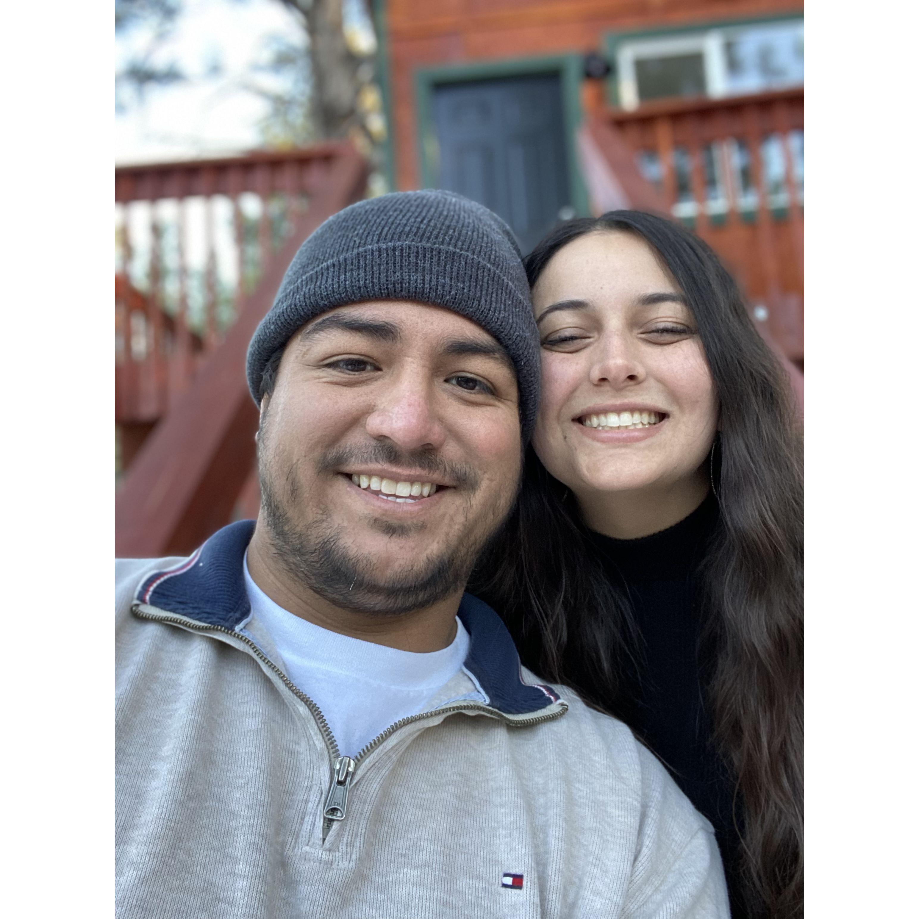 First Thanksgiving spending time with family in Big Bear