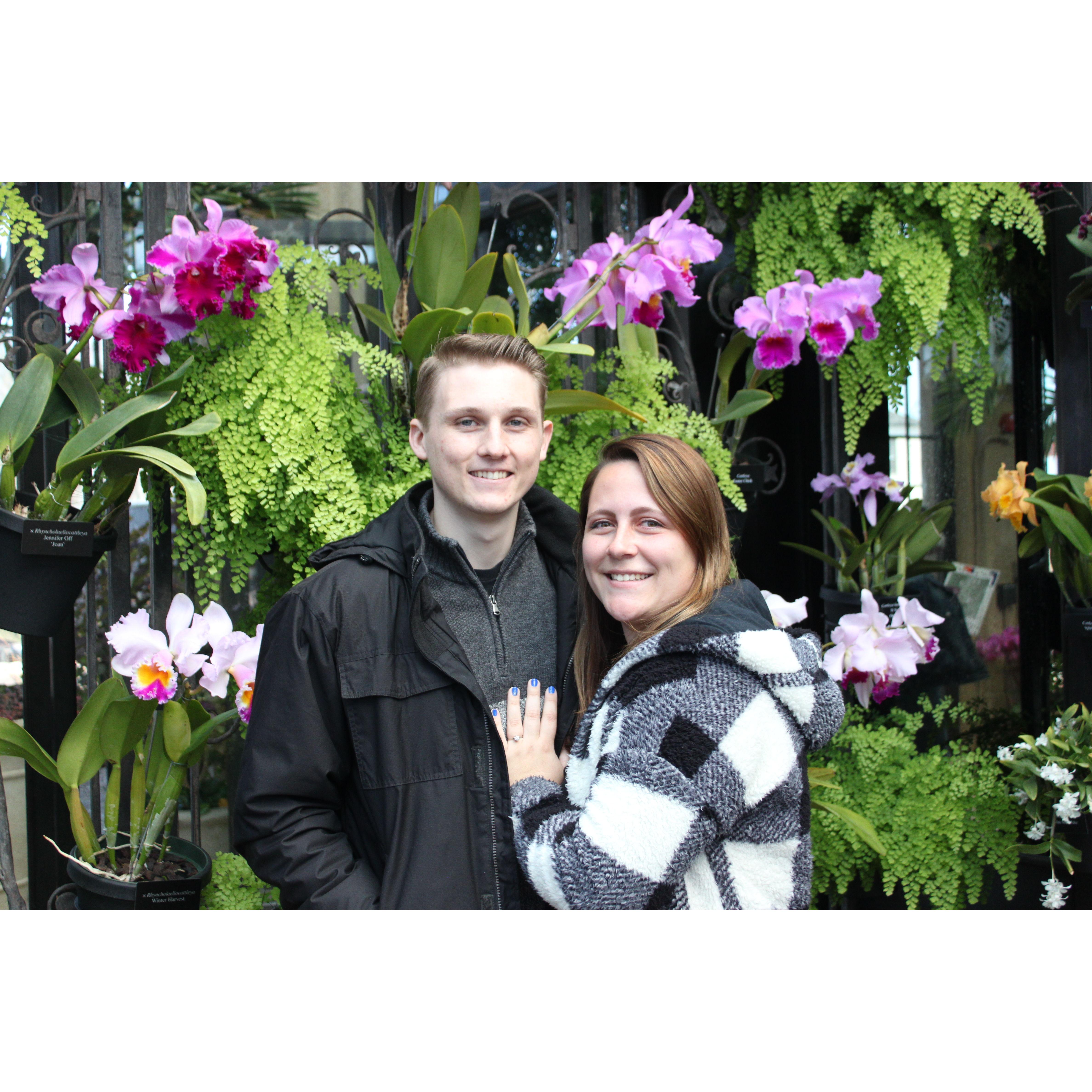 the day we got engaged