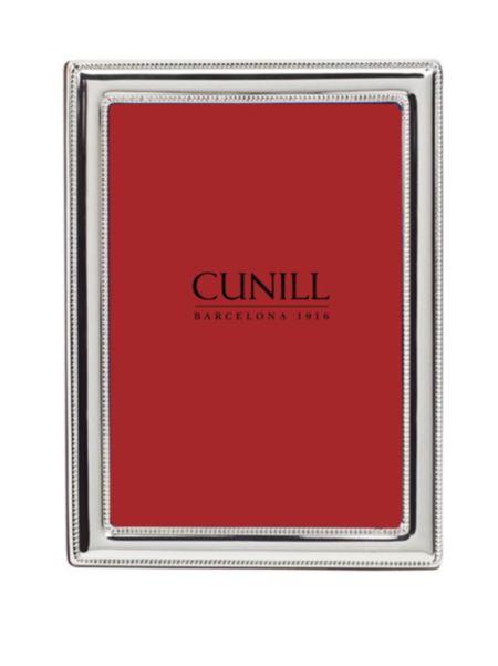 Cunill Bead Sterling Silver Photo Frame- 5"x7"