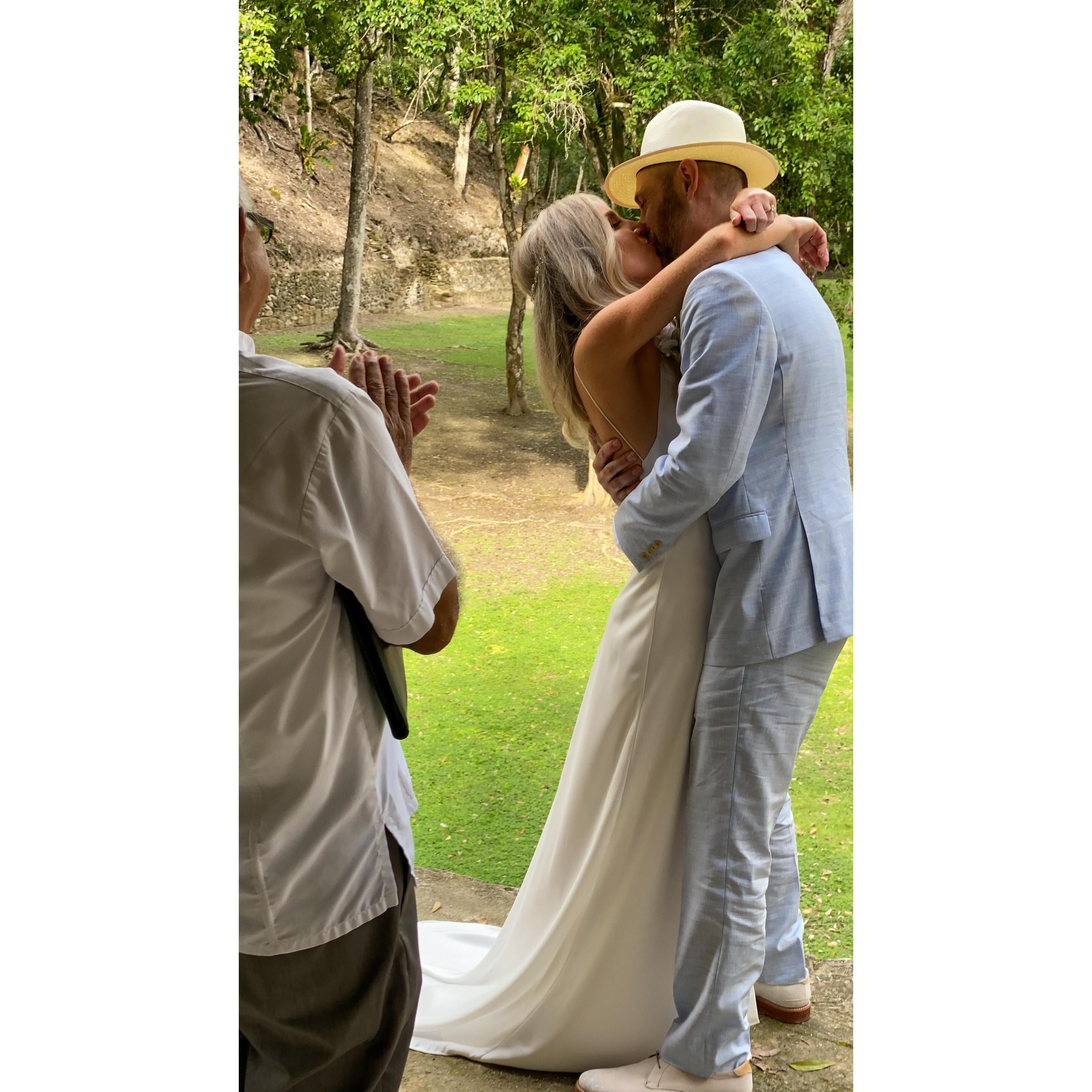 You may kiss the Bride!