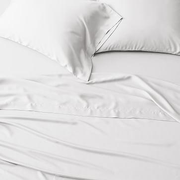 Silky TENCEL Sheet Set, King, White