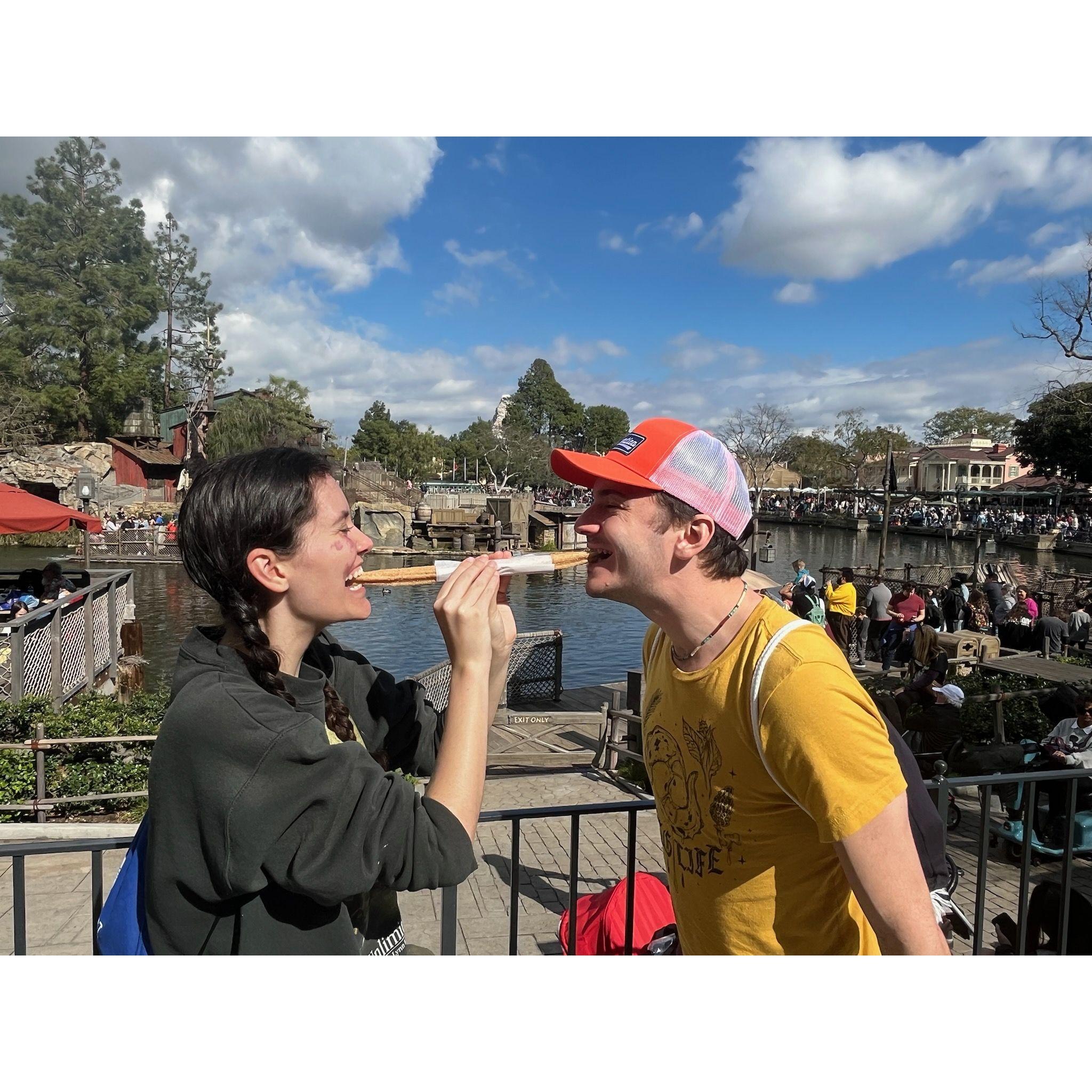 Shoutout to Will's mom Kelli for both snapping this pic and being the perfect person to go to Disneyland with!