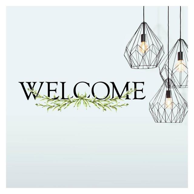 Welcome Quote Peel and Stick Wall Decal - RoomMates