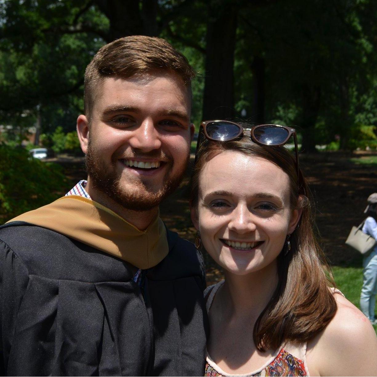 After Andrew graduated from Wake Forest - 2019
