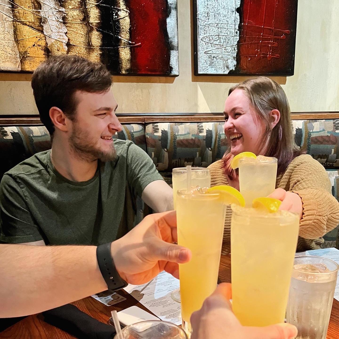 Our first birthday dinner!
