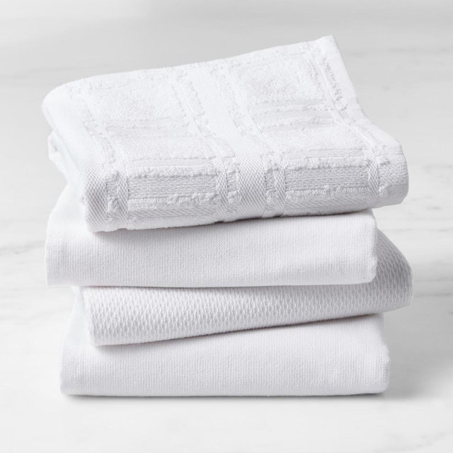 Williams Sonoma Multi-Pack Absorbent Towels, Set of 8, White