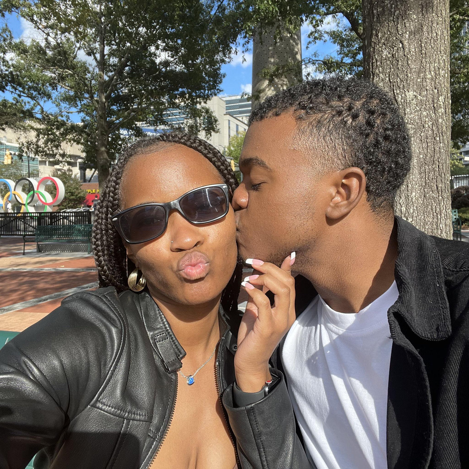 The day our relationship officially began.