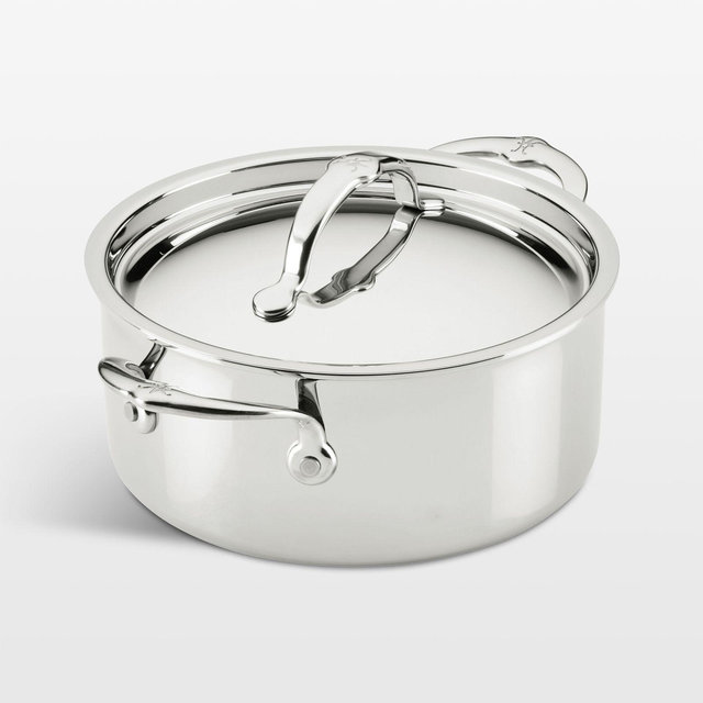 Hestan Probond Luxe 4-Qt. Stainless Steel Soup Pot with Lid