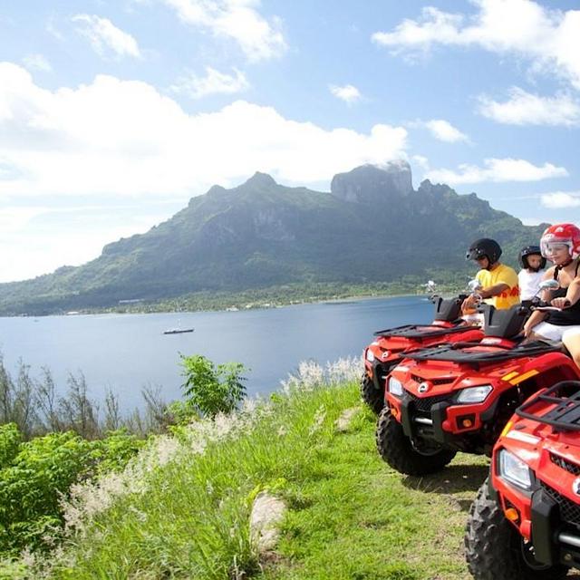 ATV in Bora Bora