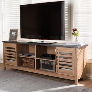 Two-Tone TV Stand