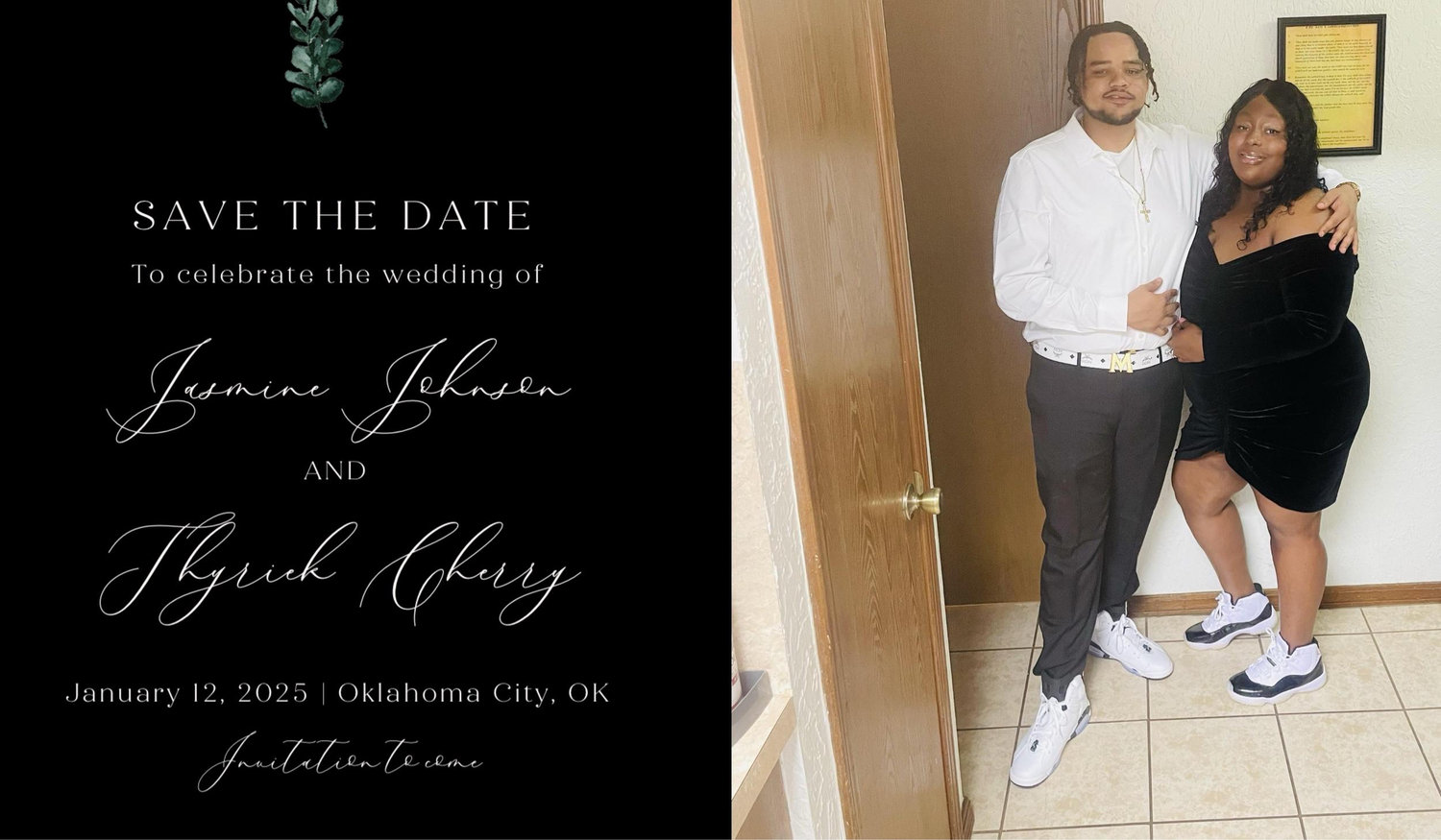 The Wedding Website of Jasmine Johnson and Thyriek Cherry