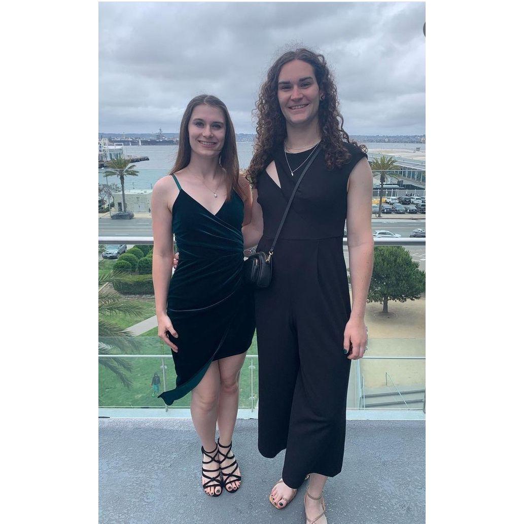 San Diego for Tom and Emma's wedding, spring 2023