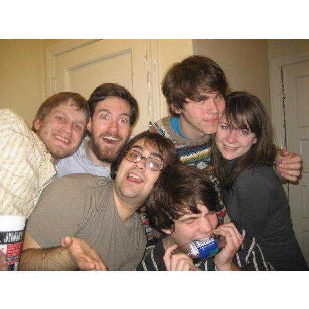 Party in Andy's apartment! Detroit, 2008.
