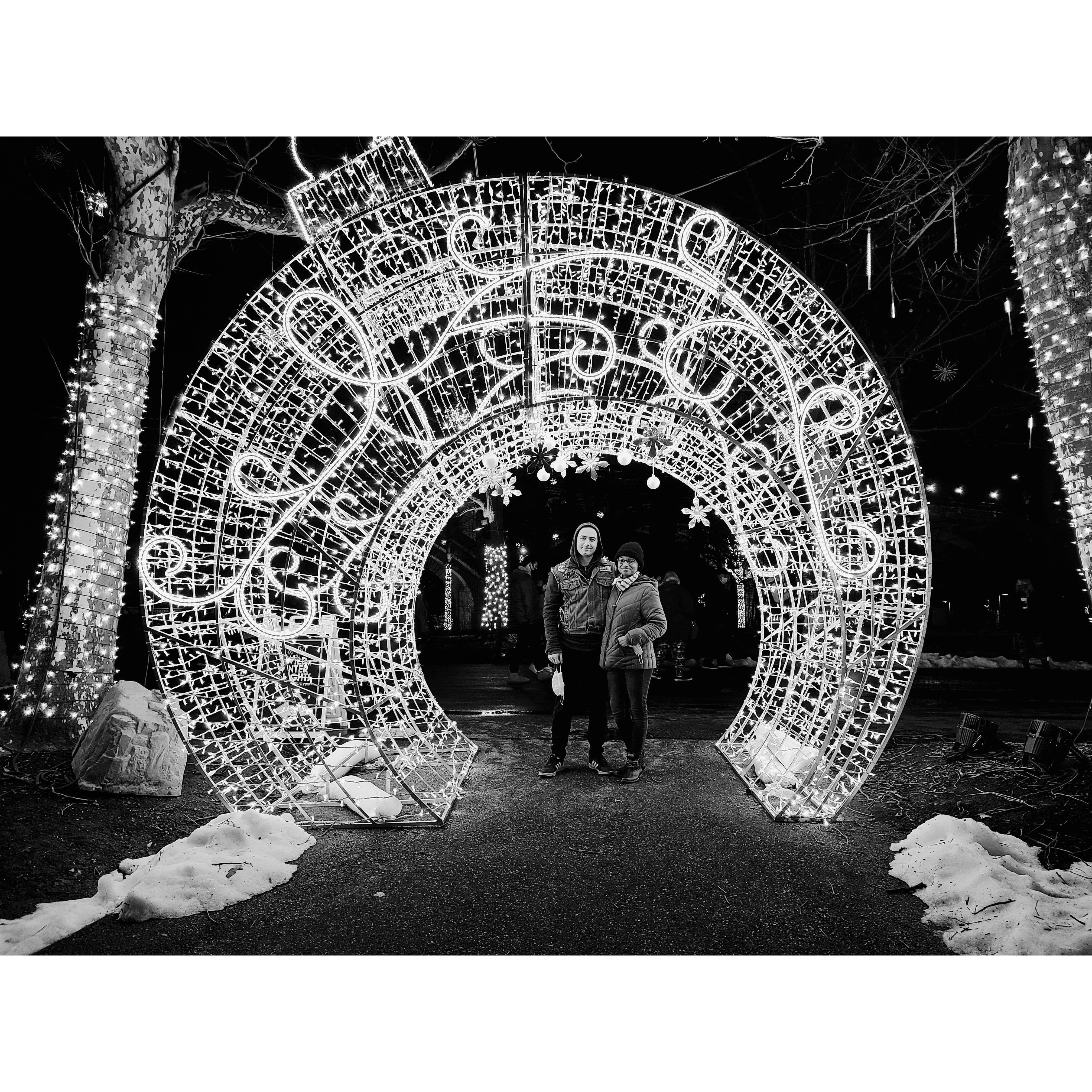 Wild Winter Lights at the Cleveland Zoo