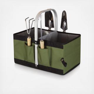 Garden Caddy Collapsible Basket with Tools