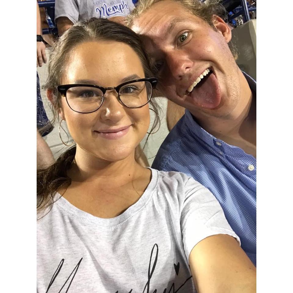 one of the many Memphis football game memories!