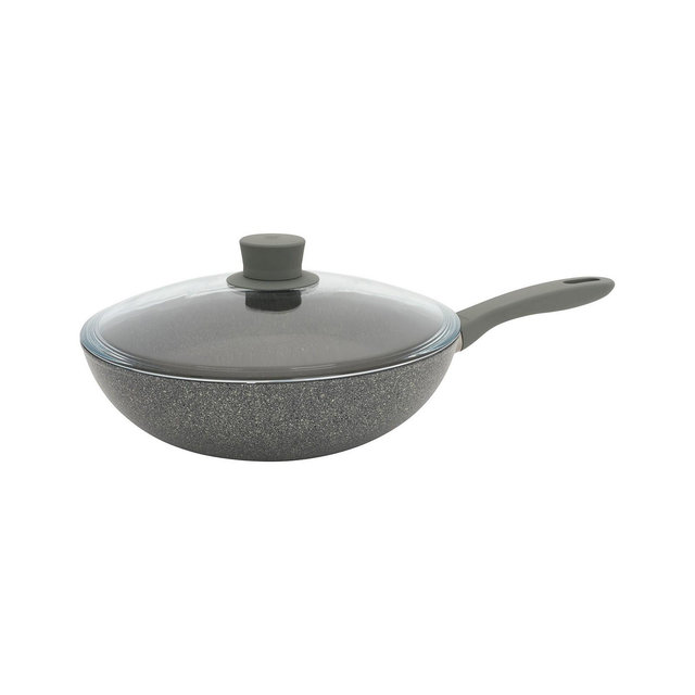 ZWILLING Parma Plus Aluminum Nonstick 11" Wok with Lid