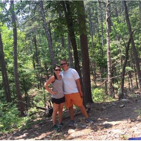 Our first trip to see eachother. We met in AR for the weekend and had a BLAST! - Hot Springs, AR