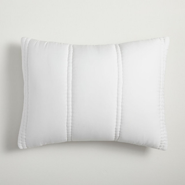 Silky TENCEL™ Plush Shams | King Size, White