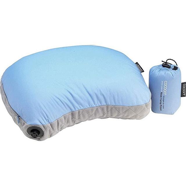 Cocoon AIR CORE Hood/Camp Pillow Ultralight 28X37 cm (Light Blue/Grey)